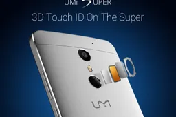 UMI Super to feature 3D fingeprint scanner
