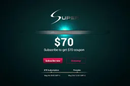 UMI Super $70 discount coupon giveaway
