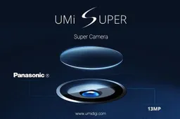 UMI Super reveals the Panasonic main camera