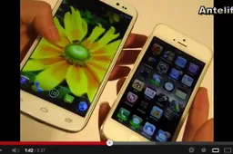Video: UMi X2 vs iPhone 5 comparison