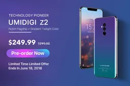 UMIDIGI Z2 kicks off presale today at Gearbest for $249.99 and how it compares to Xiaomi Mi 8 ?