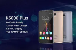 Final product video for the Oukitel K6000 Plus