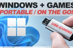 Portable Gaming Made Easy: Use Your USB Drive