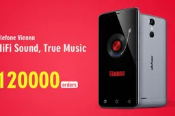 Ulefone Vienna sold 120.000 pieces during the presale