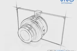 Vivo Xplay3S detachable Camera Lens Renders