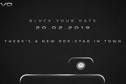 Vivo V15 Pro poster leaks revealing pop-out camera and unique design