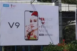 Vivo V9 appears on billboards in Indonesia