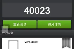 Vivo Xshot takes the lead in latest Antutu scores