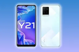 Vivo Y21 launched in India with Helio P35 and 5,000mAh battery