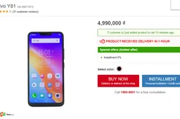 Vivo Y81 with iPhone X-like notch launched in Vietnam