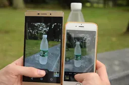 VKworld T1 Plus vs iPhone 6s camera and fingeprint comparison video