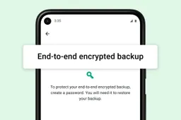 Facebook Is Rolling out End-to-end Encrypted Backups for WhatsApp Starting Today