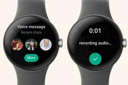 Get Connected On-The-Go: WhatsApp App Now on Wear OS Smartwatches