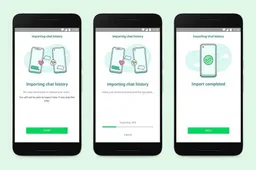 WhatsApp Date Can Be Now Transferred From iPhone To Galaxy Foldable Phones