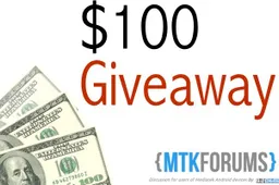Winner Announced! $100 Giveaway with MTKforums.com!