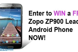 Win A Zopo ZP900 Leader 5.3 inch MT6577 Android Phone!