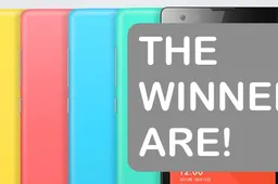 Winners of all 5 GizChina site giveaways announced