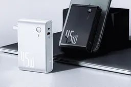 Xiaomi GaN 2-in-1 10,000 mAh power bank with a foldable pin released