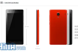 Official! Xiaomi announce dual sim Snapdragon 400 Powered Hongmi 1S for $130!