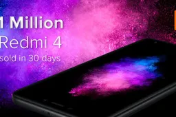 Xiaomi Redmi 4 hits 1 million sales in India, after just 30 days
