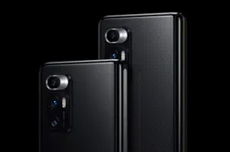 What is the use of the Xiaomi Mi MIX FOLD liquid lens?