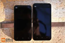 First look: Xiaomi M2A real machine alongside Xiaomi M2S