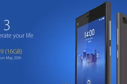 Xiaomi Mi3 will be available in Malaysia from 20th May for RM899 ($278)