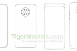 Xiaomi patent a smartphone with four-rear cameras and a slide design