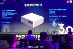 Xiaomi Mijia 2400 ANSI lumens laser projector released for 5999 yuan ($853)
