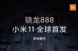 OFFICIAL: Xiaomi Mi 11 will be the first to use the Snapdragon 888 SoC