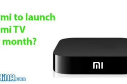 Android powered Xiaomi TV rumoured launch next month
