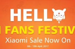 Xiaomi Fan Festival on Geekbuying starts today