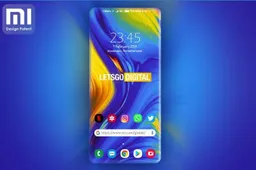 Xiaomi secures Patent approval for a smartphone screen with 4 curved edges