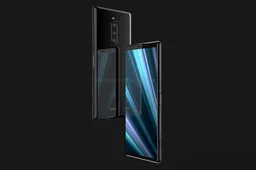 Sony Xperia XZ4 exposed in CAD renders with triple-camera setup, and massive notchless display