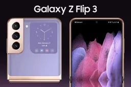 High quality renders of the upcoming Samsung Galaxy Z Flip 3