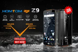 Homtom ZOJI Z9 Helio P23-Powered Rugged Phone Going $40 Off