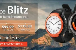 Zeblaze Blitz smartwatch available on Gearbest