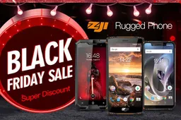 Rugged ZOJI smartphones discounted up to 36% for Black Friday