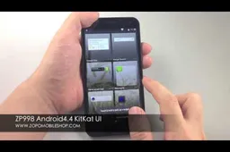 Zopo get in on the Android 4.4 KitKat action with an update for the Zopo ZP998