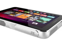 ZTE Spro Plus is a tablet within a projector within a WiFi hotspot