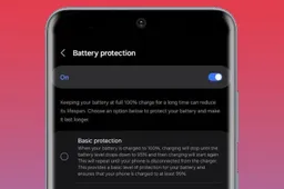 Samsung revamps battery protection settings in One UI 8