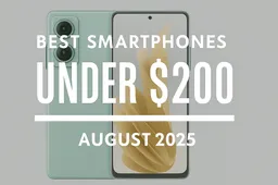 Best smartphones under $200 – September 2025