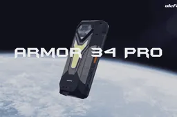 Ulefone Armor 34 Pro: World's First Rugged Phone with Autofocus Projector and 25,500mAh Mega Battery