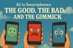 AI in Smartphones: The Good, The Bad, and The Gimmick