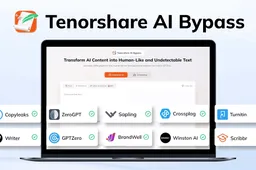 [Tenorshare AI Bypass Review] Humanize AI Text & Bypass Detection Tools Easily