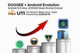 DOOGEE U11 Tablet Gets A New Refreshed Experience with Android 16 Update