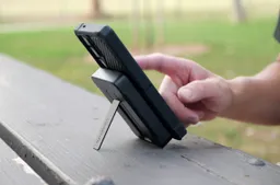 This new 10,000 mAh power bank with a built-in stand for iPhones released