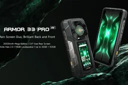 Explore Dual Screen Phone Ulefone Armor 33 Pro’s 3.4-inch Rear Screen