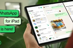 WhatsApp Launches Long-Awaited iPad App