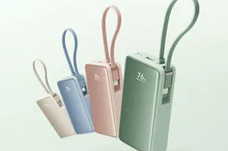Xiaomi Unveils 45W Smart Power Bank With LCD Display via Crowdfunding
